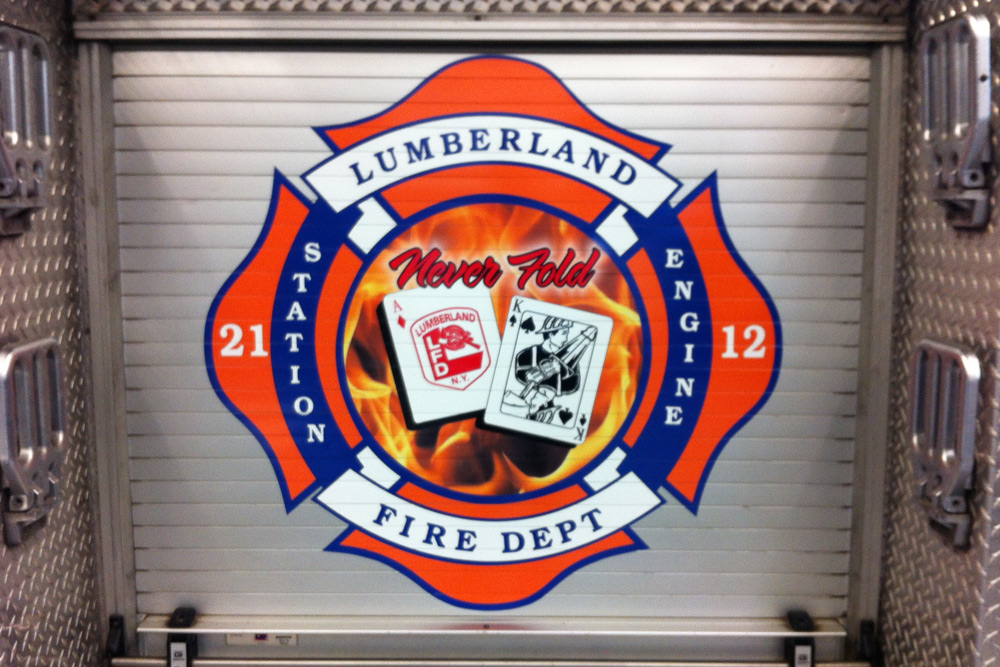 Lumberland firetruck
