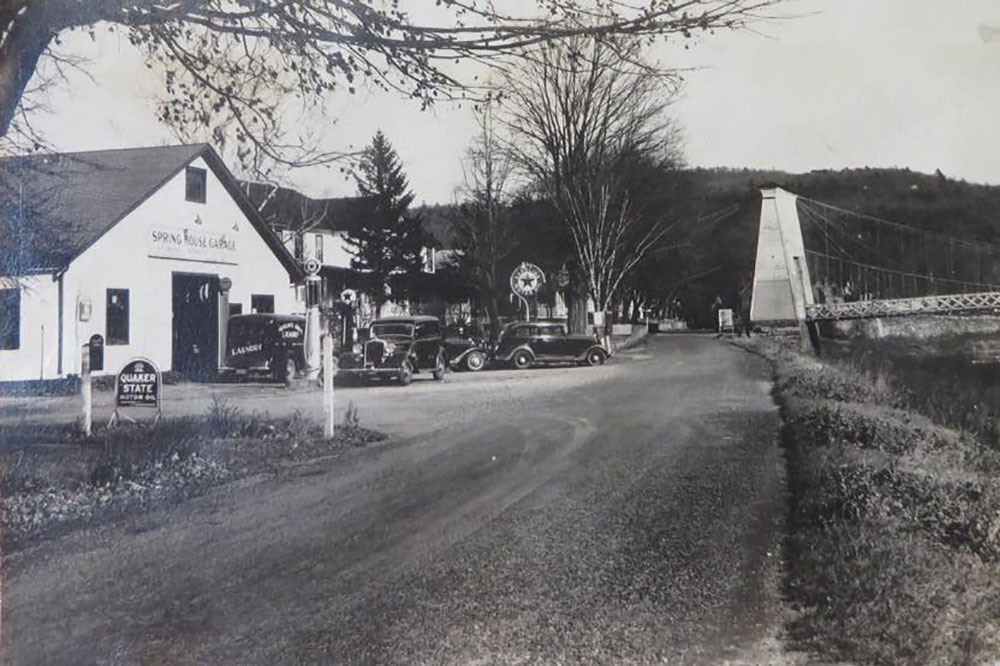 Spring House Garage 1930s