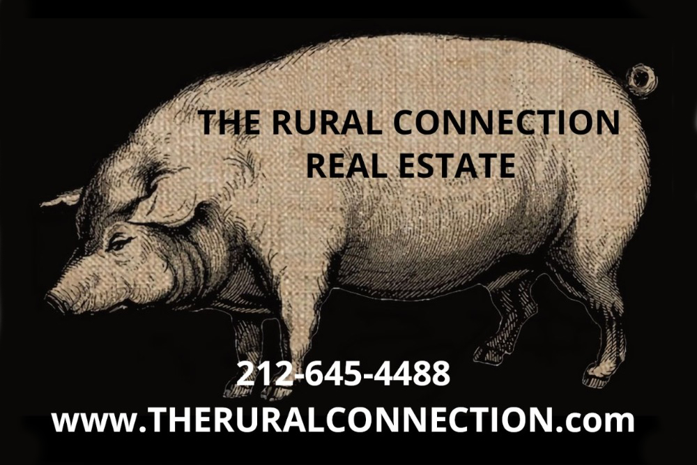 The Rural Connection Real Estate sign