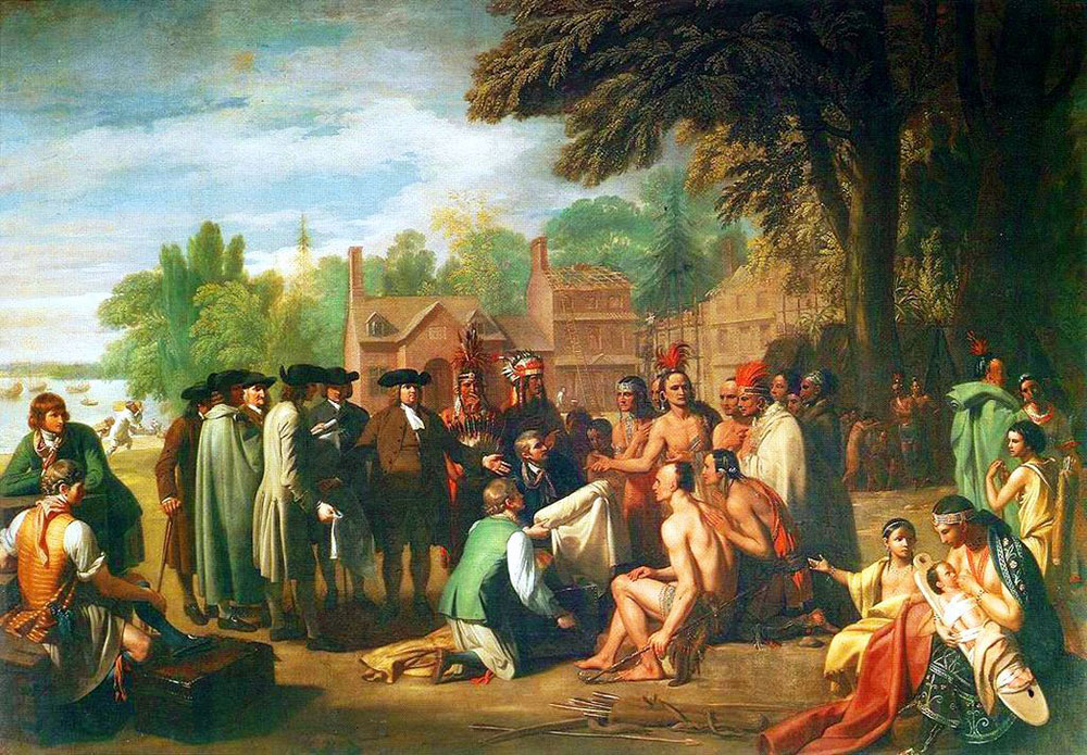 William Penn's 1682 treaty with the Lenape