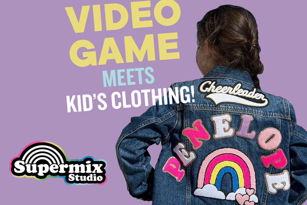 Video game meets kid's clothing